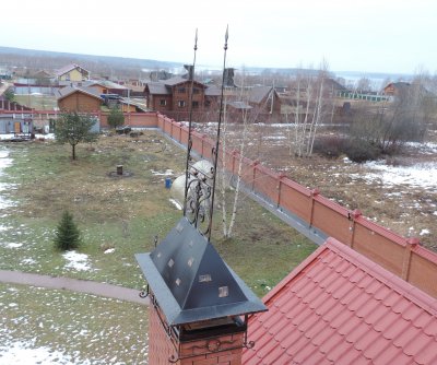 Кованый дымник Чкаловский р-н 2015г.