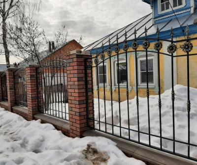 Металлический забор п.Б.Козино 2021г.