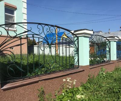 Кованый забор д.Фроловское  Кстовский р-н 2017г.