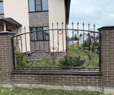 Кованый забор 2025г