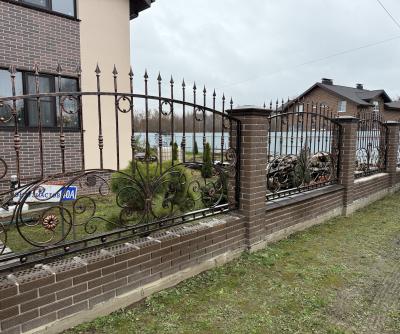 Кованый забор 2025г Нижегородская область 