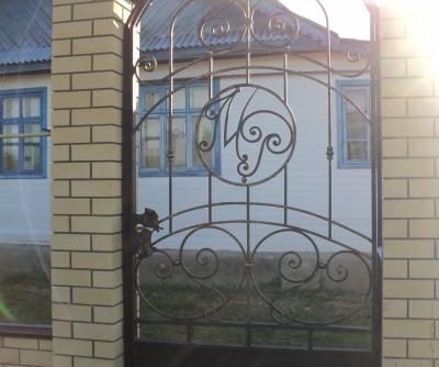 Кованая калитка  Кстовский р-н д.Подлесово 2010г