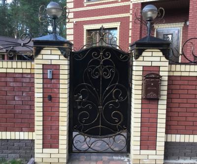 Кованая калитка 
Б.Козино Нижегородская область 2019г