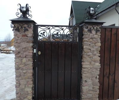 Кованый фонарь Нижегородская обл 2011г.