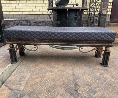 Кованая лавочка 