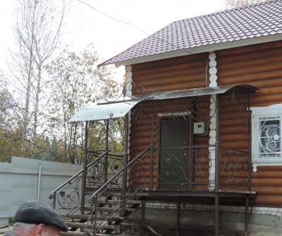Кованый навес д.Ширмахша Городецкий р-н 2012г.