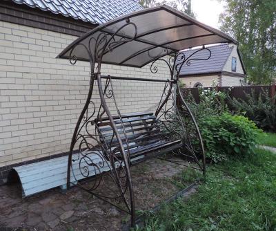 Кованые качели г.Саранск 2012г.